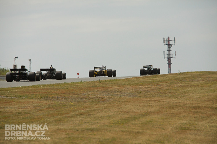 Formule 1 se vrátila na Masarykův okruh - ta historická, foto: Brněnská Drbna, Miroslav Toman