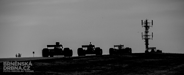Formule 1 se vrátila na Masarykův okruh - ta historická, foto: Brněnská Drbna, Miroslav Toman