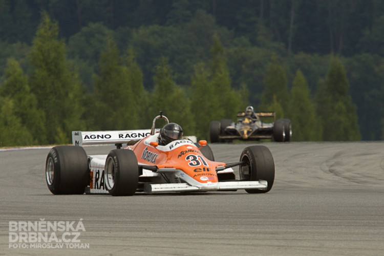 Formule 1 se vrátila na Masarykův okruh - ta historická, foto: Brněnská Drbna, Miroslav Toman
