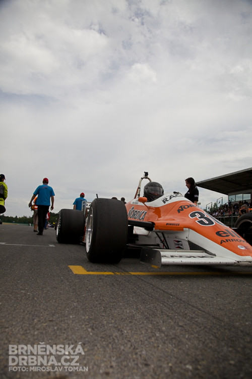 Formule 1 se vrátila na Masarykův okruh - ta historická, foto: Brněnská Drbna, Miroslav Toman