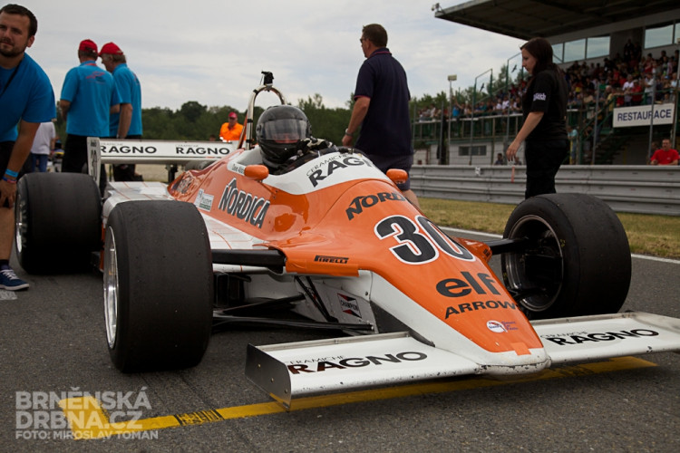 Formule 1 se vrátila na Masarykův okruh - ta historická, foto: Brněnská Drbna, Miroslav Toman