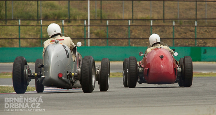 Formule 1 se vrátila na Masarykův okruh - ta historická, foto: Brněnská Drbna, Miroslav Toman