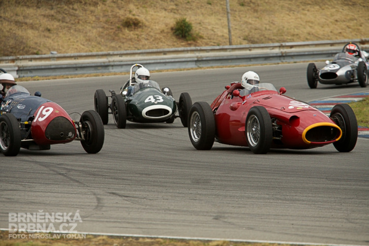 Formule 1 se vrátila na Masarykův okruh - ta historická, foto: Brněnská Drbna, Miroslav Toman