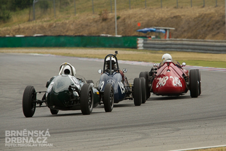 Formule 1 se vrátila na Masarykův okruh - ta historická, foto: Brněnská Drbna, Miroslav Toman