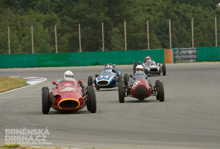 Formule 1 se vrátila na Masarykův okruh - ta historická, foto: Brněnská Drbna, Miroslav Toman
