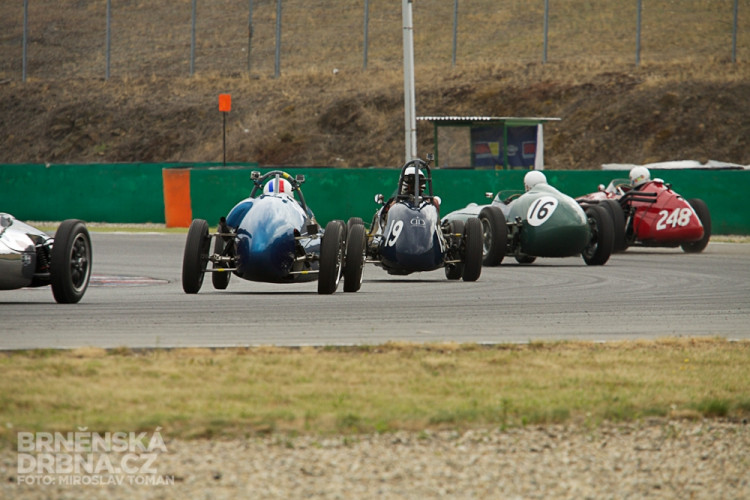 Formule 1 se vrátila na Masarykův okruh - ta historická, foto: Brněnská Drbna, Miroslav Toman