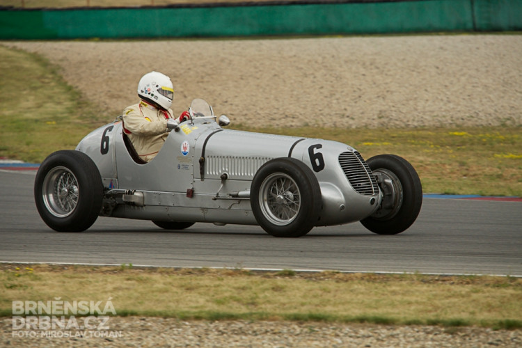 Formule 1 se vrátila na Masarykův okruh - ta historická, foto: Brněnská Drbna, Miroslav Toman