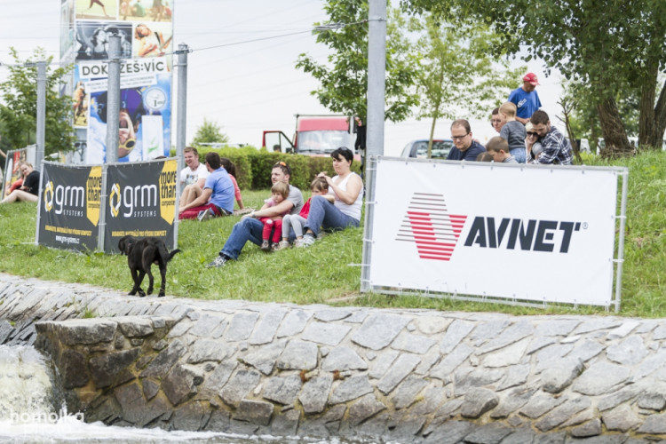 Český pohár ve vodním slalomu na kanále Lídy Polesné v Českém Vrbném
