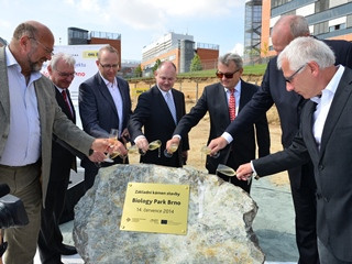 V kampusu v Bohunicích začala stavba Biology Parku, foto: Jihomoravský kraj