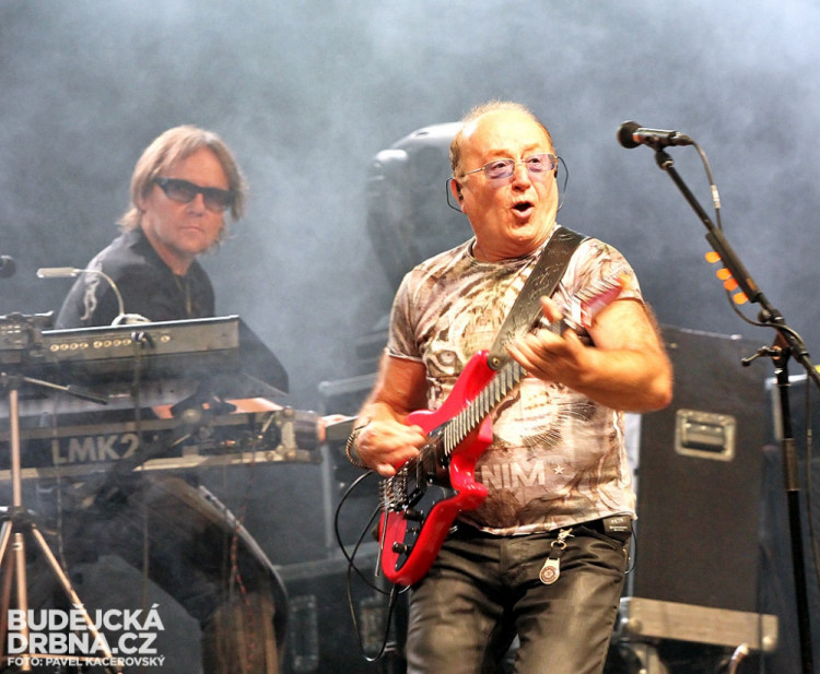 Petr Janda s Jiřím Valentou