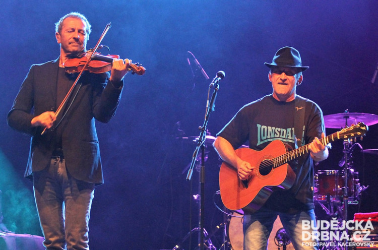 Akustický koncert kapely Čechomor na Frymburkfestu - Lipno 2014