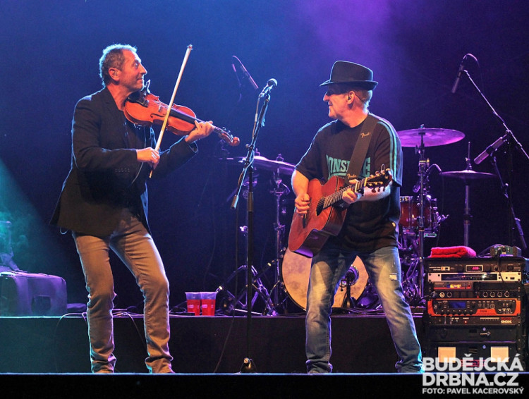 Akustický koncert kapely Čechomor na Frymburkfestu - Lipno 2014