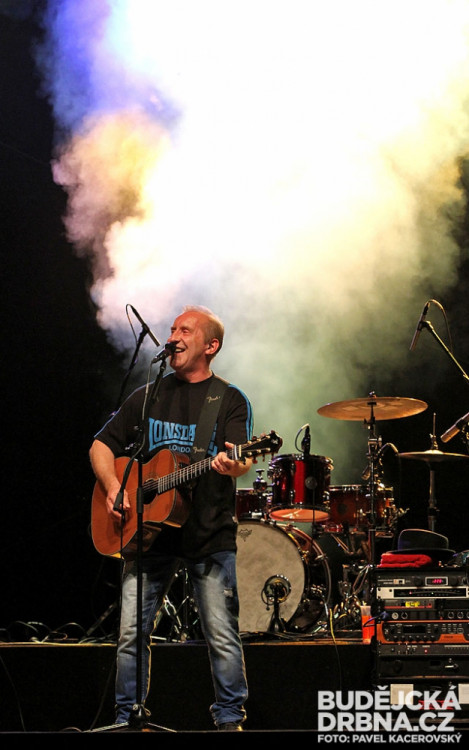 Akustický koncert kapely Čechomor na Frymburkfestu - Lipno 2014