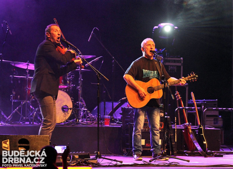 Akustický koncert kapely Čechomor na Frymburkfestu - Lipno 2014