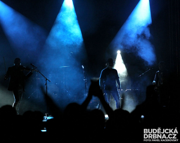 Akustický koncert kapely Čechomor na Frymburkfestu - Lipno 2014