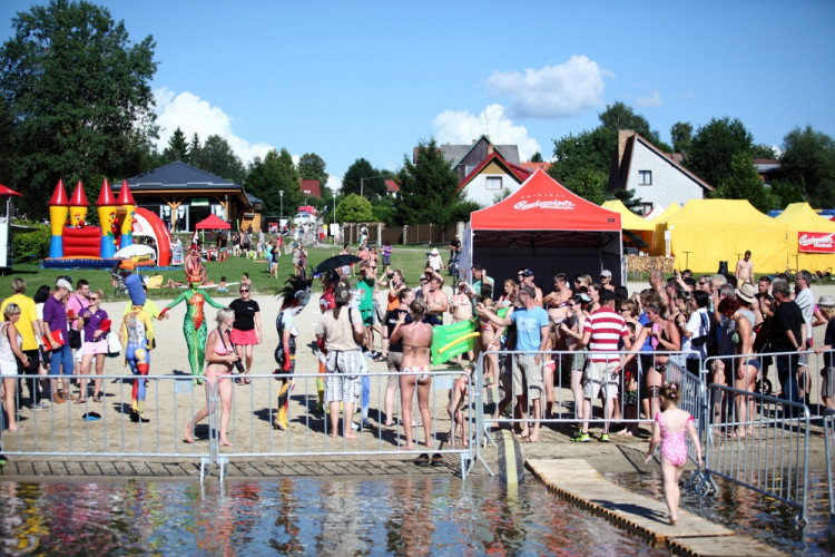 Bodypaintingový festival ve Frymburku