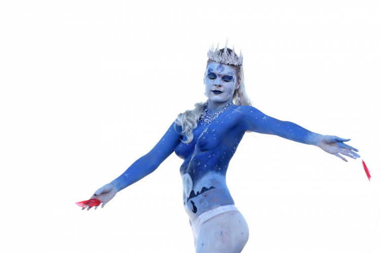 Bodypaintingový festival ve Frymburku