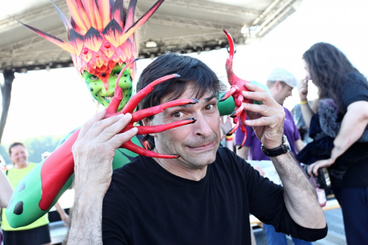 Bodypaintingový festival ve Frymburku