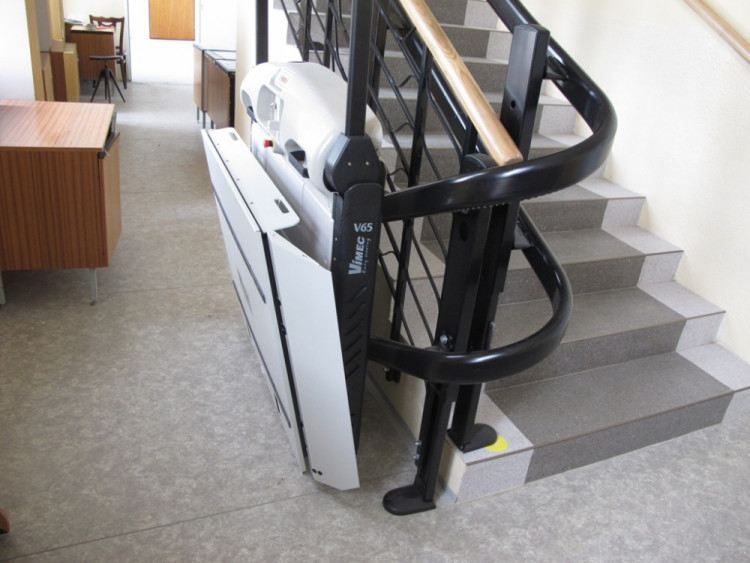 Plošina pro handicapované.