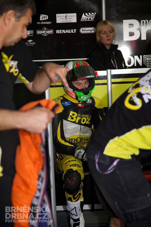 Miroslav Popov jako jediný český závodník v kategorii Moto2, foto: Brněnská Drbna, Miroslav Toman