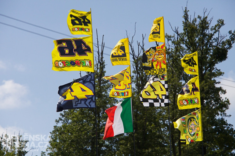 Atmosféra při Grand Prix České republiky, foto: Brněnská Drbna, Miroslav Toman