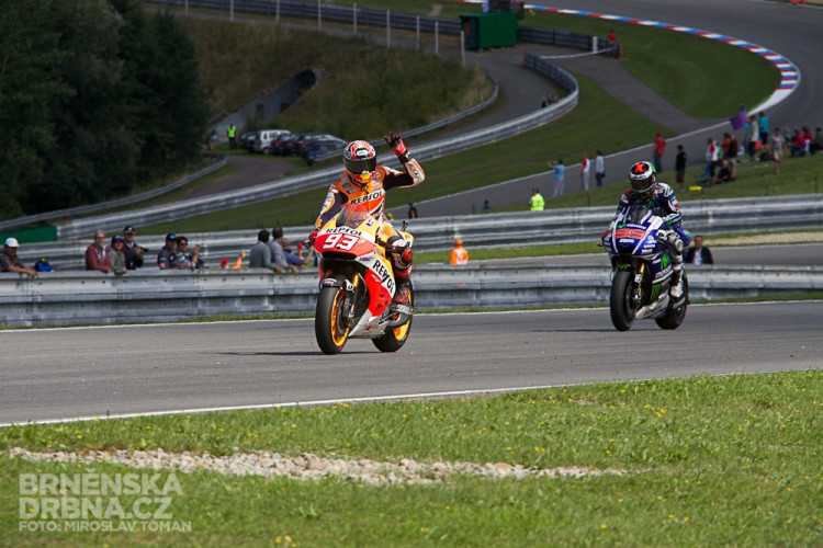 Vítěz závodu Danny Pedrosa