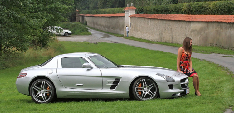 Focení v českokrumlovské Zámecké zahradě