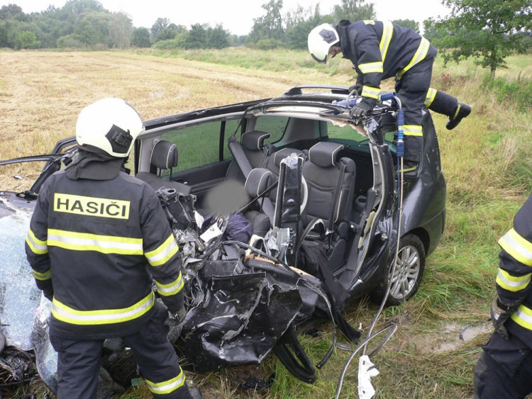 Tragický střet u Plástovic si vyžádal lidský život
