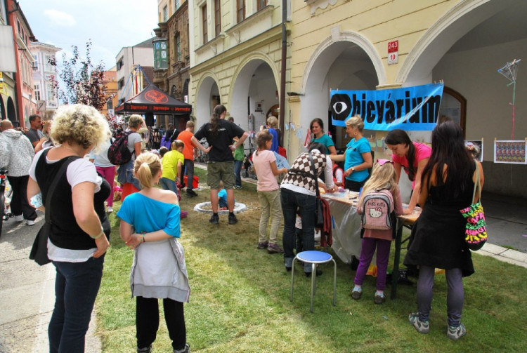 Zábavu pro děti připravilo i Objevárium