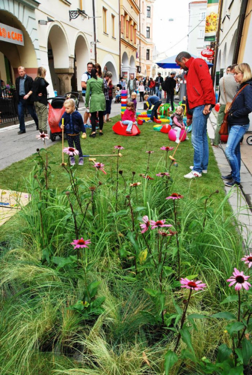 Ulice Krajinská rozkvetla