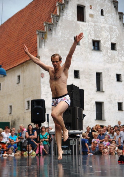 Na Piaristickém náměstí se lidé bavili