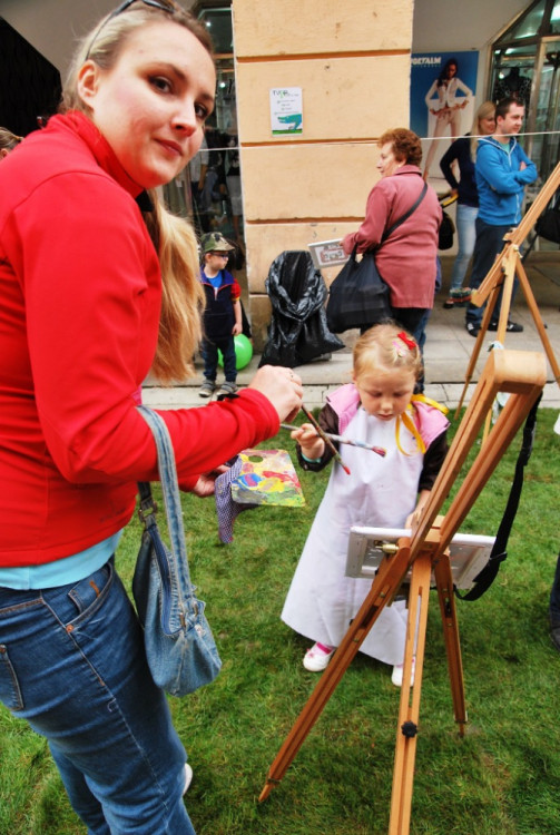 Nejvíce se na festivale vyřádily děti
