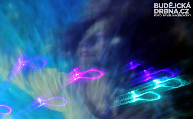 Prostorová multimediální show Bouře