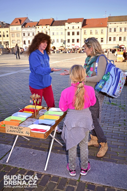Švestkové trhy na náměstí Přemysla Otakara II.