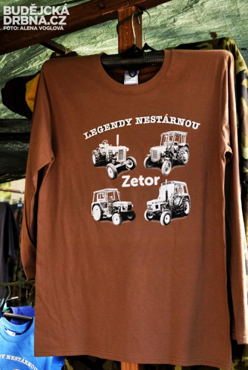 Budějckou Drbnu zaujala vtipná trika