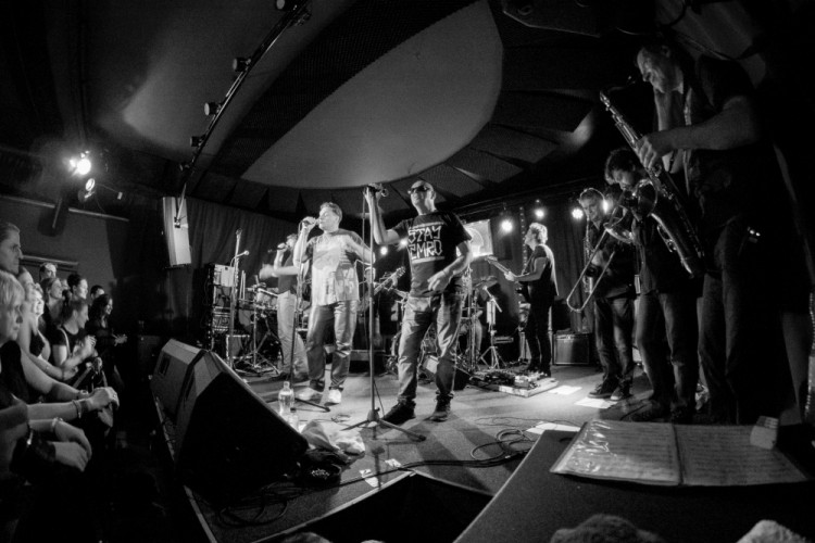 Kapela J.A.R. slavila v budějcké Slavii 25 let. Foto Fo:Tobias