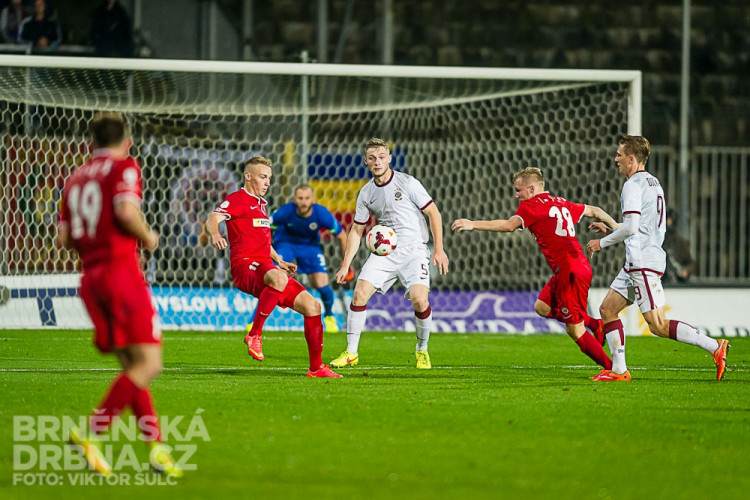 Zbrojovka doma podlehla "malé reprezentaci" z Letné, foto: Brněnská Drbna, Viktor Šulc - www.viktorio.net