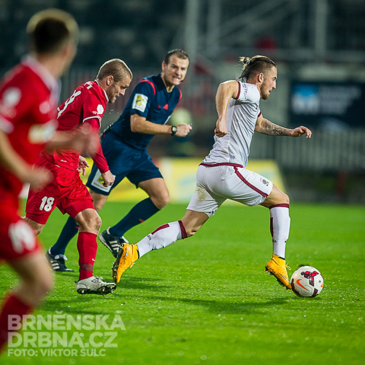Zbrojovka doma podlehla "malé reprezentaci" z Letné, foto: Brněnská Drbna, Viktor Šulc - www.viktorio.net