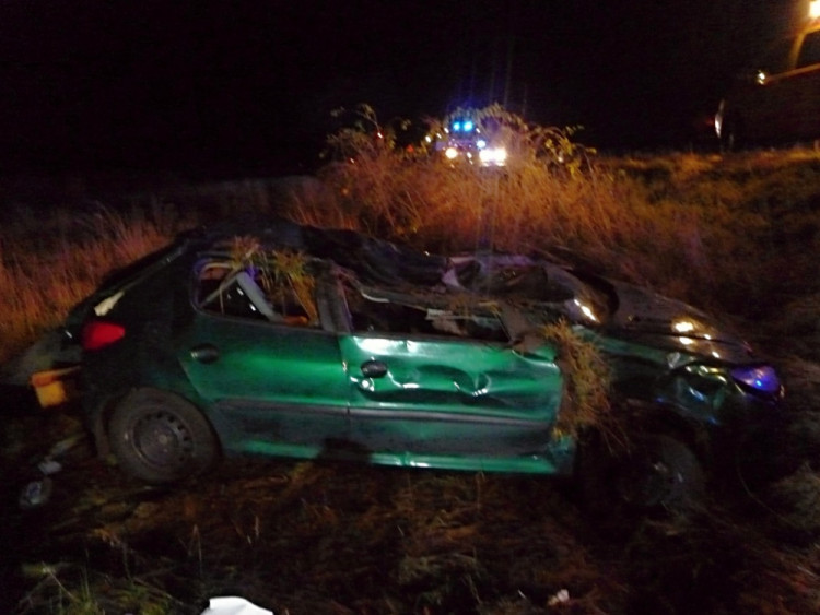 Tragická nehoda u Českého Dubu. Foto: HZS LK