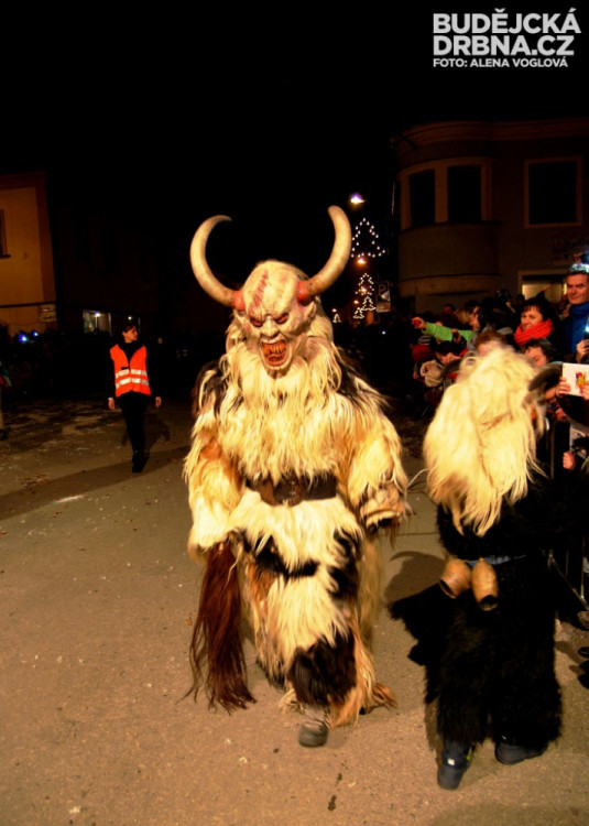 Krampus show Kaplice 2014
