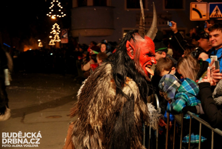 Třetí ročník Krampus show v Kaplici