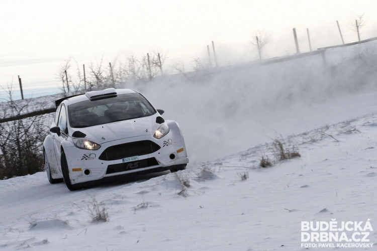 Test Alexeje Lukjaňuka před Jänner Rallye 2015