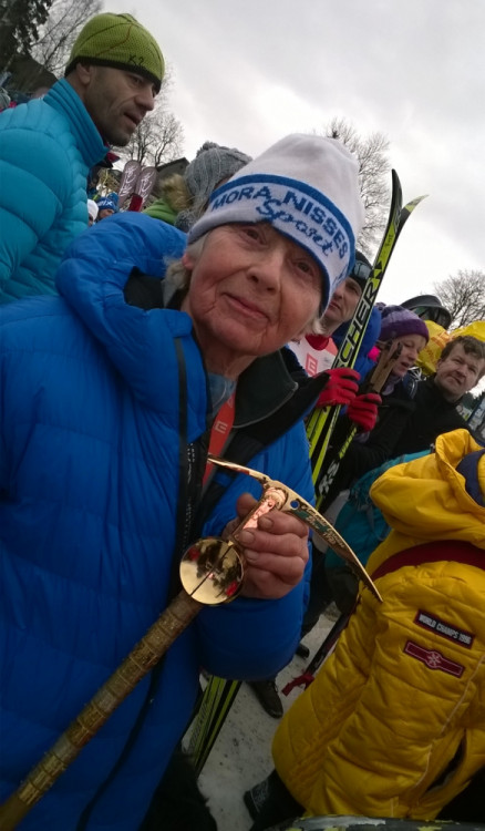 Putovní cepín pro nejlepší závodníka J50.