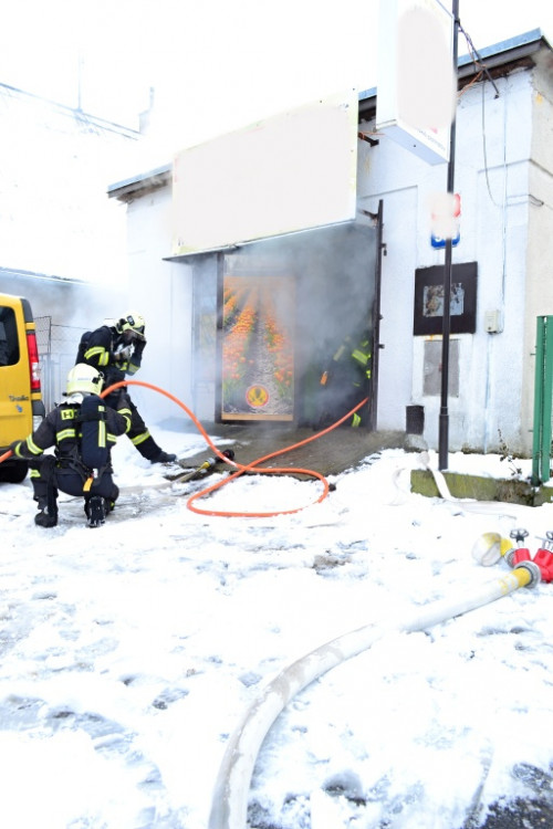 Požár ve Volgogradské ulici. Foto: HZS LK