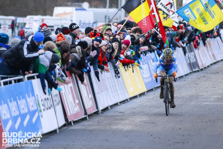 Světový šampionát cyklokrosařů v Táboře