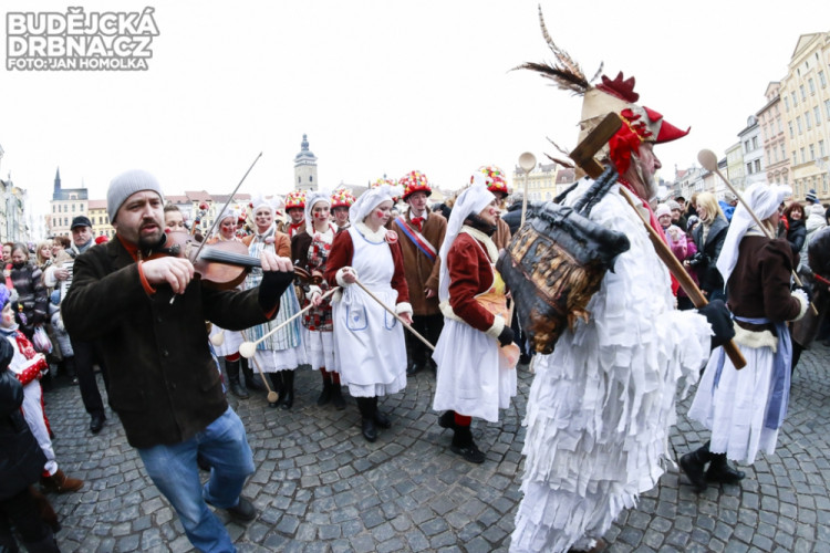 Masopust v Budějcích