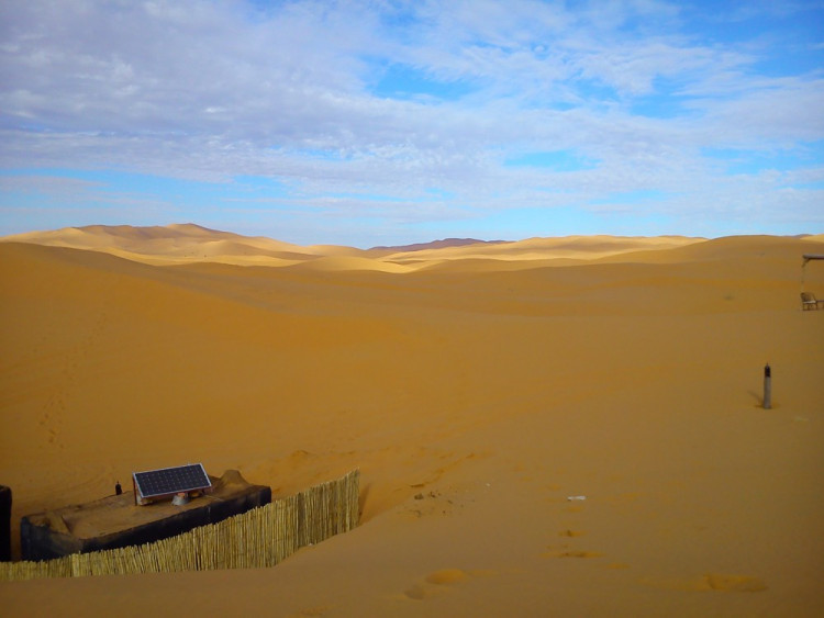 Moderní technologie v poušti