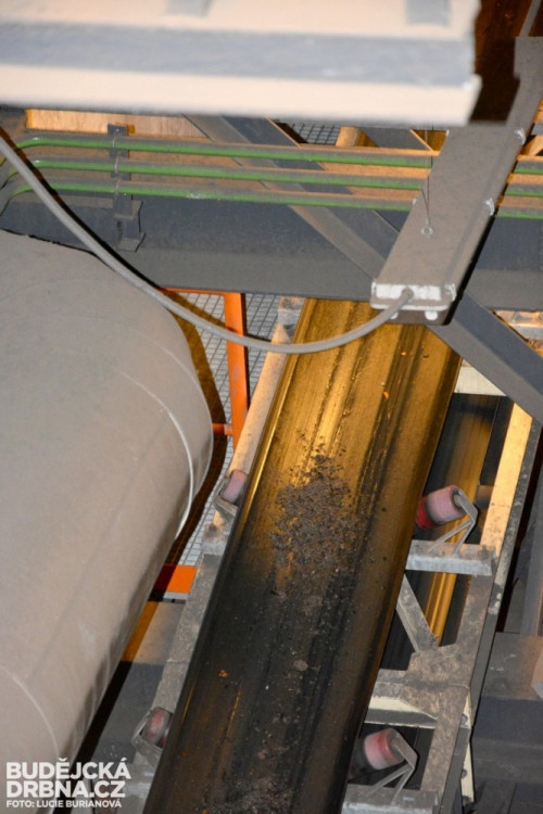 Popel vzniklý spalováním štěpky