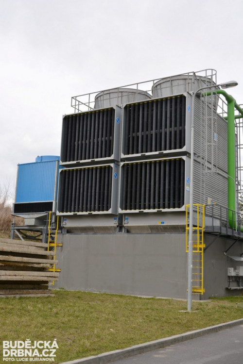 Chladicí systém teplárny