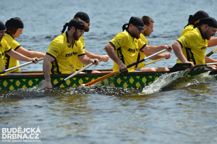 Dračí lodě - Lipno 2015